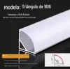 Luz LED Linear Montada na Superfície 220V Sem Canaleta Transfronteiriça Tira de Luz de Alumínio para Sala de Estar de Casa Corredor Armário Luz em Tira Longa