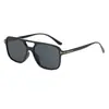 Gafas de Sol de Doble Puente Miding, Protección UV, Gafas para Conducir, Gafas de Sol con Montura Grande en Forma de T, Gafas de Sol para Fotografía Callejera