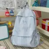 Mochila Escolar Simples Estilo Coreano para Alunos do Ensino Fundamental II e Médio Versátil para a Aula e Deslocamento Leve Grande Capacidade Mochila de Viagem