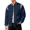 Chaqueta de Otoño/Invierno para Hombre Costa Oeste de América Transfronteriza Uniforme de Béisbol Amazon Casual Peso Pesado Calle Alta Cardigan de Forro Polar Hombre