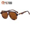 Gafas de Sol de Moda para Hombre con Montura de Aviador Moda de Diseñador Alemán Gafas de Sol para Mujer Todo Fósforo Reparación de Rostro 3956