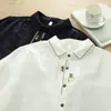 Coleção Primavera 2026 Estilo Étnico Retrô Bordado Camada Dupla Gaze Cardigan Feminino Manga Longa Camisa Top Tendência Atacado