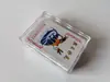 Venta directa de fábrica caja para baraja de cartas caja de plástico transparente para baraja de cartas caja acrílica caja de PS para baraja de cartas