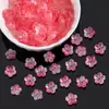 Flor de Peonía de Cristal Flor Colorida de Cinco Pétalos Cadena de Cuentas Accesorios para Joyería DIY Pulsera Pulsera Accesorios de Producto Semi-terminado Materiales