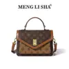 Bolso Cruzado de Hombro Único para Mujer con Estampado de Diseño de Nicho Hecho a Medida de Fábrica, Bolso de Mano Cuadrado Pequeño de Alta Gama de Nicho Bolsos