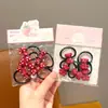 Nuevas Gomas para el Cabello Infantiles con Perlas Lindas para Niñas Pequeñas, Alta Elasticidad, Suaves con el Cabello, Pequeñas Gomas para Moños para Niñas