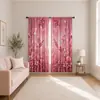 Cortinas con estampado digital exclusivo de girasoles transfronterizo, Cortinas con acabado blackout para dormitorio estilo americano, En stock en TEMU y listas para enviar