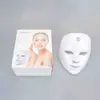Máscara Facial de Fototerapia LED de 7 Cores para Rejuvenescimento da Pele em Casa