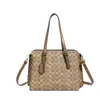 Bolsas Femininas Populares de Comércio Exterior 2026 Nova Versátil Estampada de Alta Qualidade Grande Capacidade Bolsa de Ombro Tote com Design de Monograma
