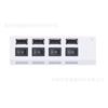 Hub de 7 puertos Hub con interruptor Interruptor de siete puertos Hub de enlace USB2.0 Hub USB de 7 puertos USB Bare Metal