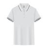 Nova roupa de trabalho impressão de logotipo publicidade camisa cultural manga curta camiseta roupa de grupo ferramenta atacado lapela camisa POLO