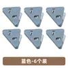 Clip Triangular de Colores, Clip de Plástico Multifuncional, Clip Transparente para Esquinas, Carpeta de Almacenamiento para Exámenes Estudiantiles, Diseño Creativo Anti-Rodamiento