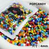 Cuentas de arroz coloridas de 4 mm, cuentas de arroz de vidrio POPCANDY, pulsera creativa con cuentas vintage, linda bolsa de joyería