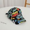 Sombrero Infantil Parasol Primavera y Otoño Gorra de Béisbol para Bebé Niñas Verano Personalidad Estampado Hip Hop Gorra de Niño Trendy