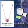 Colar Fan Qi com ponto de estrela pingente de zircônia feminino corrente clavícula feminino design de moda senso de presente joias novas atacado