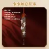 Pingente Estilo Antigo de Noz Decoração Suspensa Estilo Chinês Sala de Caligrafia Cortina de Porta Sino dos Ventos Peça Suspensa Novo Estilo Chinês Decoração de Porta
