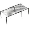 Estante de almacenamiento de condimentos para cocina, multifuncional, telescópico, para ahorrar espacio, para ollas, cuencos y palillos, de hierro