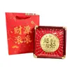 Shuibei Ouro 999 Ouro Puro Grande Ornamento de Bolo, Decoração Criativa para Mesa de Escritório, Brinde para Eventos Corporativos
