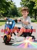 Suministro Especial Transfronterizo Juguete de Patinete Eléctrico Coche de Derrape Go-kart Infantil Asiento Único Ruedas Universales Giratorias 360 grados