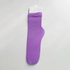Calcetines de hielo calcetines de mujer primavera y verano delgados transpirables Joker tubo terciopelo color sólido calcetines de pila marea ins tubo largo fabricantes lote