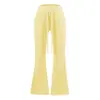 Pantalones Casuales de Tiro Bajo con Cordón Estilo Callejero Americano para Mujer, Corte Ajustado, Levanta Glúteos, Adelgazantes, de Atar, Pantalones Largos Casuales