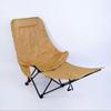 Silla Lunar de Respaldo Alto con Ajuste de Tres Niveles, Silla de Boceto de Alta Resistencia, Sillón Plegable Portátil para Viajes de Ocio y Camping
