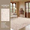 Alfombra Desmontable Sala de Estar Sofá Nuevo Dormitorio Felpudo Retro Francés Resistente a las Manchas Fácil Cuidado Manta de Cabecera de Alta Gama