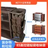 Carrito de lavandería para hotel, Bolsa de tela, Carrito de trabajo, Bolsa de lino con cremallera, Carrito de servicio a la habitación de hotel, Carrito de limpieza, Carrito de servicio a la habitación