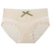 Nova Renda Pura Sedutora Cetim Seda de Gelo Roupa Íntima Feminina Verão Sem Costura Sexy Amigável à Pele Respirável Calcinhas Femininas