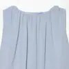 Conjunto de Top Chaleco Burbuja Drapado de Color Sólido y Falda de Verano para Mujer, Nuevo Estilo de Moda Europeo y Americano, Comercio Exterior