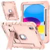 Funda protectora para iPad adecuada para tabletas A16 de 10ª y 11ª generación, anticaída, resistente al desgaste, soporte de silicona con correa de mano