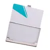 Portatarjetas de Negocio Espejo de Acero Inoxidable Metálico al por Mayor Caja de Tarjetas de Negocio de Acero Inoxidable Pequeño Regalo con Grabado y Logotipo Grabado