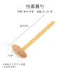 Colher de madeira em formato de bico de pato Colher de madeira pontiaguda japonesa Utensílio de mesa doméstico Colher para mingau Colher para arroz Colher de boca torta cor natural de faia Colher de sopa de madeira