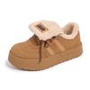 Zapatos Maillard de invierno 2024 con forro polar, nuevos coreanos ins, para estudiantes, cálidos y de caña alta, zapatos deportivos de calle G8881
