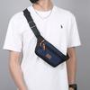 Moderna Bolsa de Cintura Nueva para Hombre con Múltiples Compartimentos, Bolsa Deportiva para el Pecho, Bolsa Casual de Gran Capacidad para Teléfono en el Lugar de Trabajo, Bolso Cruzado