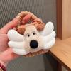 Monedero Tejido Tejido Lindo para Animales Pequeños Voladores Bolsa para Audífonos Bluetooth Cubierta Protectora Bolso con Cuerda Cruzada