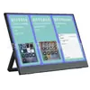 Pantalla Portátil Nueva de 15.6 pulgadas Soporte Invisible Proyección Inalámbrica con Todas las Funciones Pantalla Secundaria para Teléfono Móvil Switch Computadora