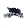 Estilo coreano Malha Arco Grampo de Cabelo Pérola Diamante Pequeno Grab Clip Franja Hairpin Top Clip Headwear Acessórios de Cabelo Feminino Agarrar Acessórios de Cabelo