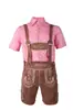 Nuevos Overoles Cuadros para Padres e Hijos de Amazon, Ropa de Oktoberfest de Múnich, Tirantes de Bar