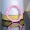 Elásticos de Cabelo Trançados Mais Vendidos na Fronteira, Borrachinhas, Cordas de Cabelo de Alta Elasticidade, Elásticos de Cabelo Femininos, Faixas de Cabelo, Atacado em Estoque