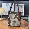 Bolso Tote de Punto de Gran Capacidad para el Viaje Diario, Regalo de Vacaciones, Bolso de Mano Souvenir, Bolso de Mano, Bolso de Hombro Único para Mujer