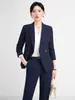 Traje gris traje femenino profesional departamento de ventas funcionario público ropa formal temperamento gerente de hotel delgado gama alta ropa de trabajo