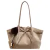 Bolso de ala plisado de gamuza retro casual, estilo nuevo, adecuado para el uso diario y para ir al trabajo, bolso de hombro, bolso de axila, bolso tote de gran capacidad