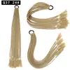 Coleta Gradiente de Siete Colores Coleta Trenza Pequeña Trenza de Color Sucio Coleta Tocado Personalizado Hip Hop Trenza de Tres Hilos