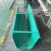 Canal de Drenaje de Fibra de Vidrio para Riego Agrícola Canaleta Terminada en Forma de U Canal de Agua Prefabricado Canaleta de Flujo Rápido Tipo Ranura Lineal SMC