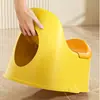 Asiento de Inodoro Infantil Bebé Pequeño Inodoro de Entrenamiento con Tapa Antideslizante Portátil Orinal Doméstico