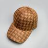 Gorra de béisbol vintage con diseño de pata de gallo para hombre y mujer, estilo clásico Joker, ideal como gorra informal de moda para ir de compras, venta al por mayor