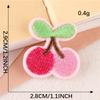 Bordado por Computadora Pastel de Frutas Flor Ropa Infantil Accesorios Accesorios Parche DIY Fresa Piña Pegatinas de Tela Bordadas