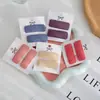 Ins accesorios para el cabello pin lateral para bebé flequillo lateral color liso imitación cachemira cuadrado pin BB para niños todo partido otoño e invierno pasador