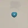Turquesa de magnesita superior e inferior con orificio pasante accesorios de amor joyería colgante accesorios de juego de texto pulsera DIY354
